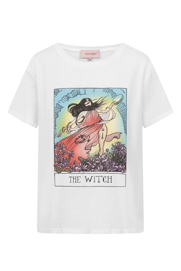 HUNKØN The Witch T-shirt T-shirts White