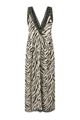 HUNKØN Vavara Oversized Dress Dresses Zebra Striped