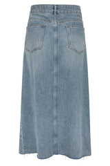 HUNKØN Vigdis Skirt Skirts Light Denim