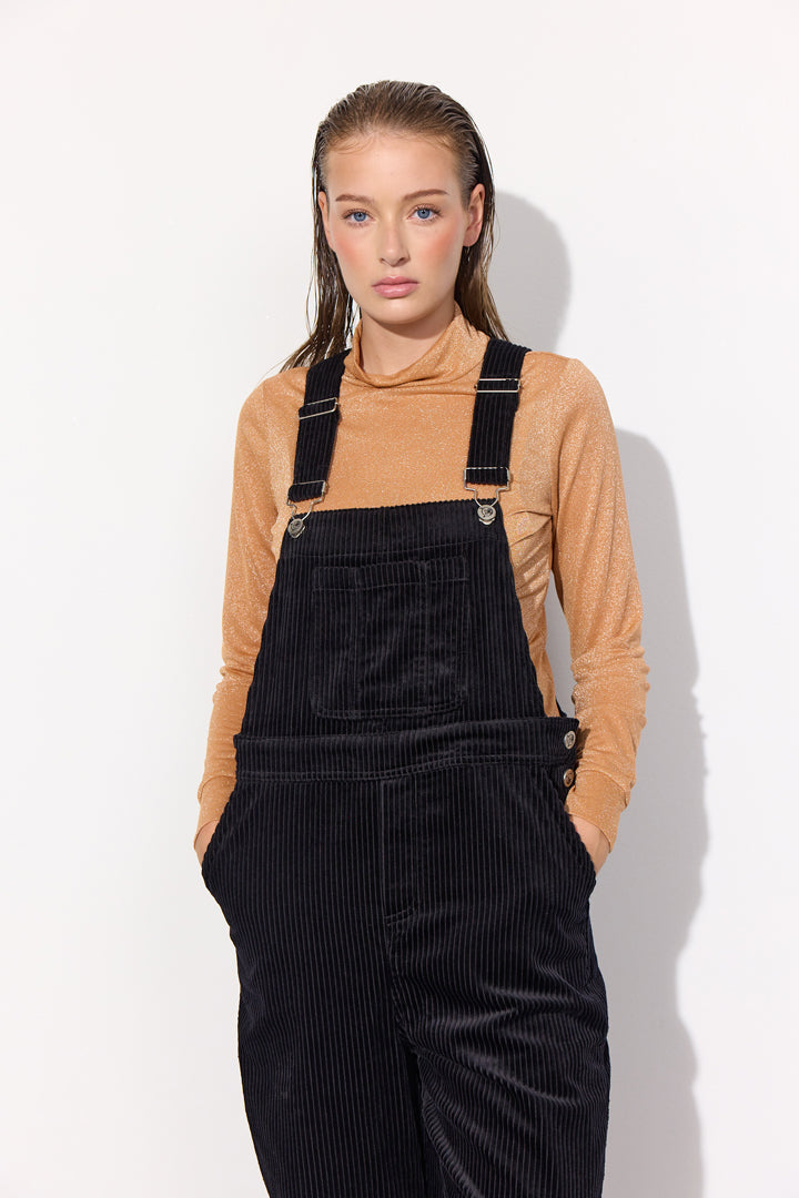 HUNKØN Vilda Overalls Jumpsuits Black