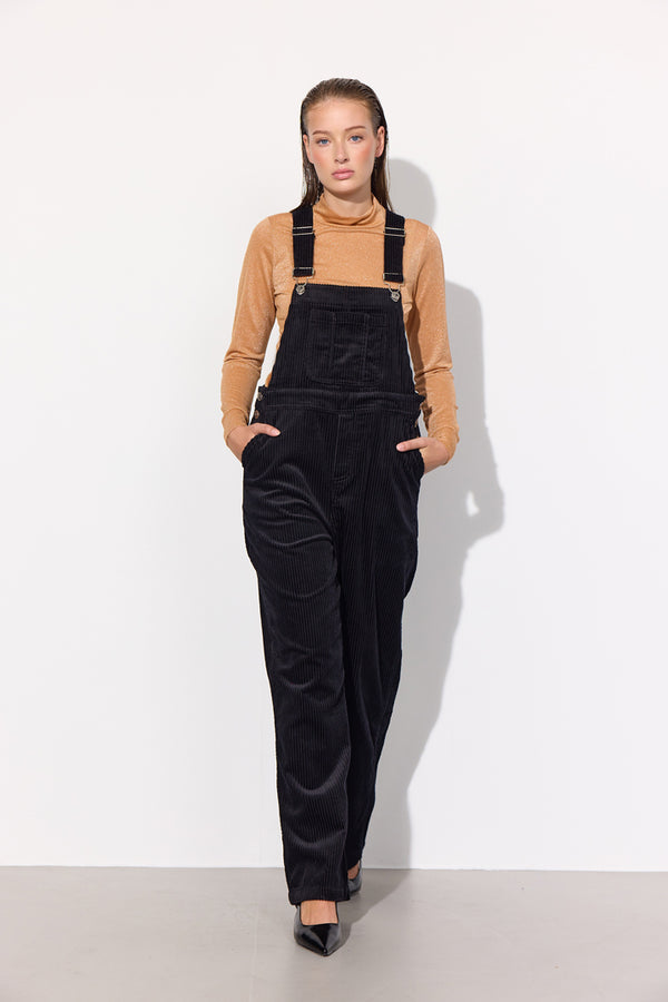 HUNKØN Vilda Overalls Jumpsuits Black