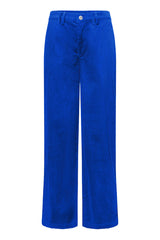 HUNKØN Vilda Trousers Trousers Blue